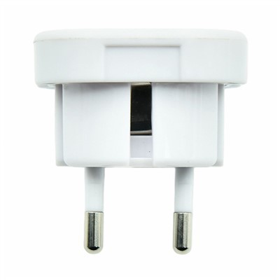 DU I EU Plug Adapter 9625 gyda Switch